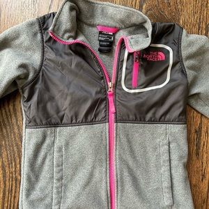 The North Face fleece jacket for girls size 10